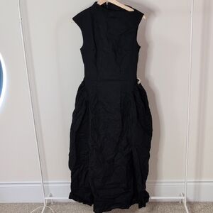 SHEIN Elegant Black Maxi Dress